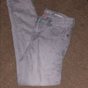 Boys skinny gray jeans